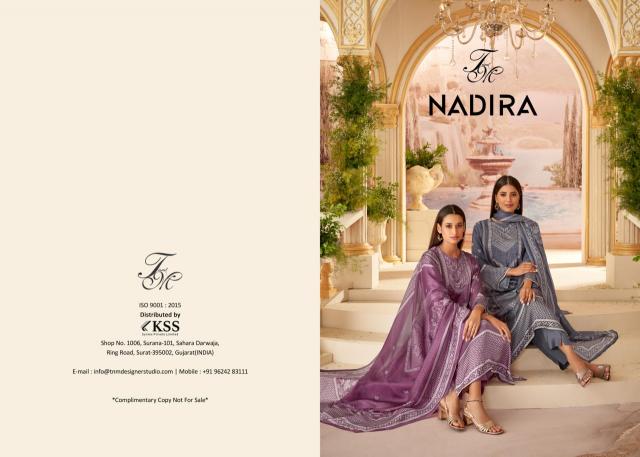 T&M NADIRA Digital Printed Salwar Kameez Wholesale Catalog