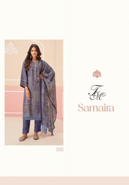 T&M SAMAIRA Viscose Digital Printed Salwar Kameez Wholesale Catalog