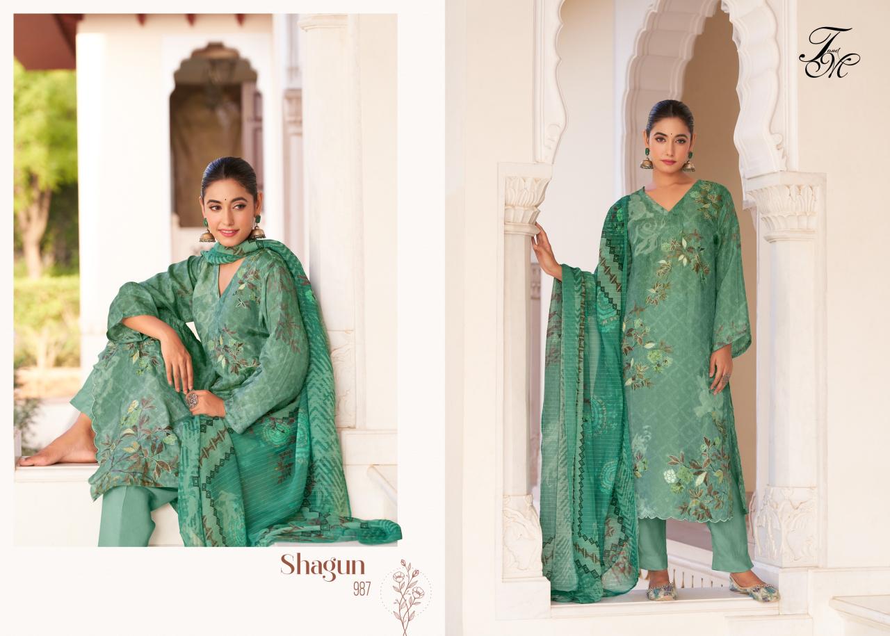 T&M Shagun unstitched Salwar Kameez Wholesale Catalog