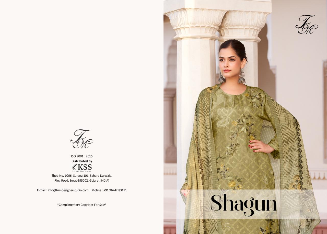T&M Shagun unstitched Salwar Kameez Wholesale Catalog