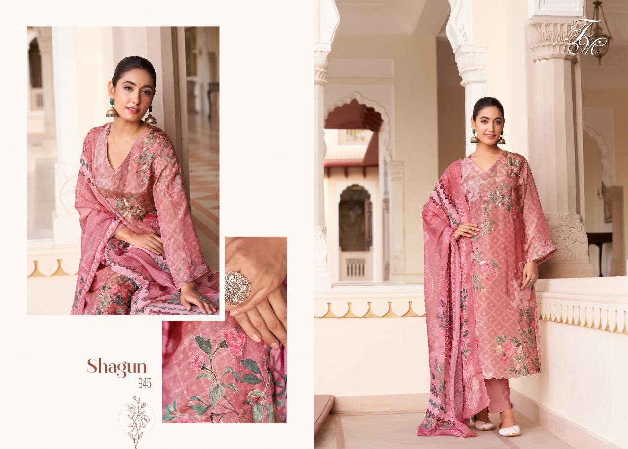 T&M Shagun unstitched Salwar Kameez Wholesale Catalog