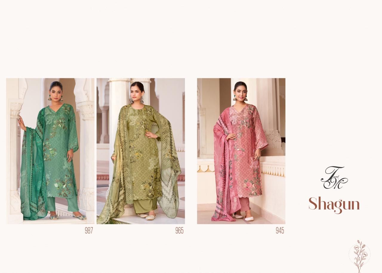 T&M Shagun unstitched Salwar Kameez Wholesale Catalog