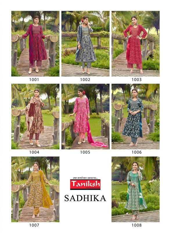 TANIKSH SADHIKA Anarkali Kurti Wholesale Catalog