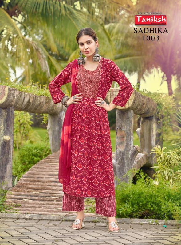 TANIKSH SADHIKA Anarkali Kurti Wholesale Catalog