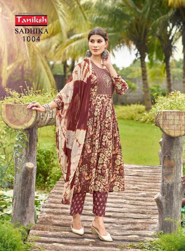 TANIKSH SADHIKA Anarkali Kurti Wholesale Catalog
