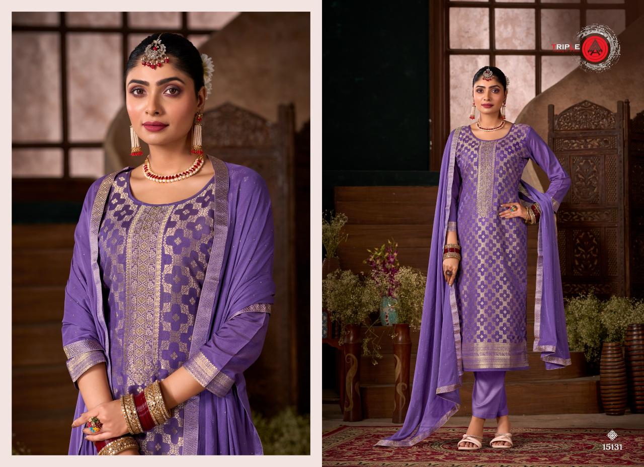Triple aa Loyal Vol 5 Dress Material Wholesale Catalog