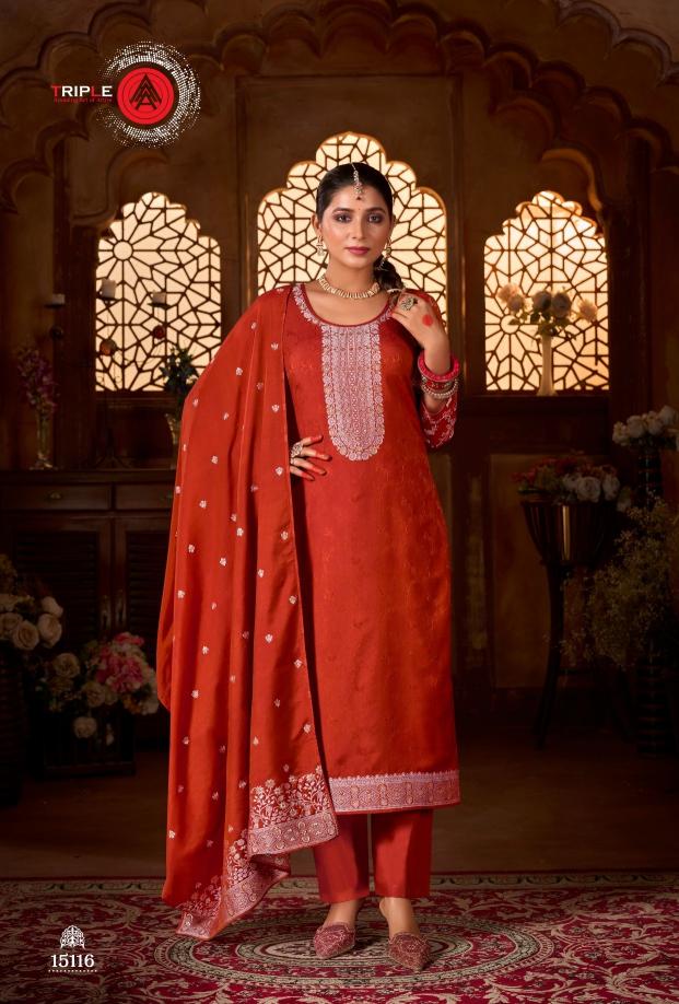 Triple Aaa Ria Vol 2 Dress Material Wholesale Catalog