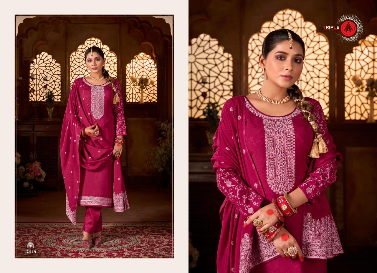 Triple Aaa Ria Vol 2 Dress Material Wholesale Catalog