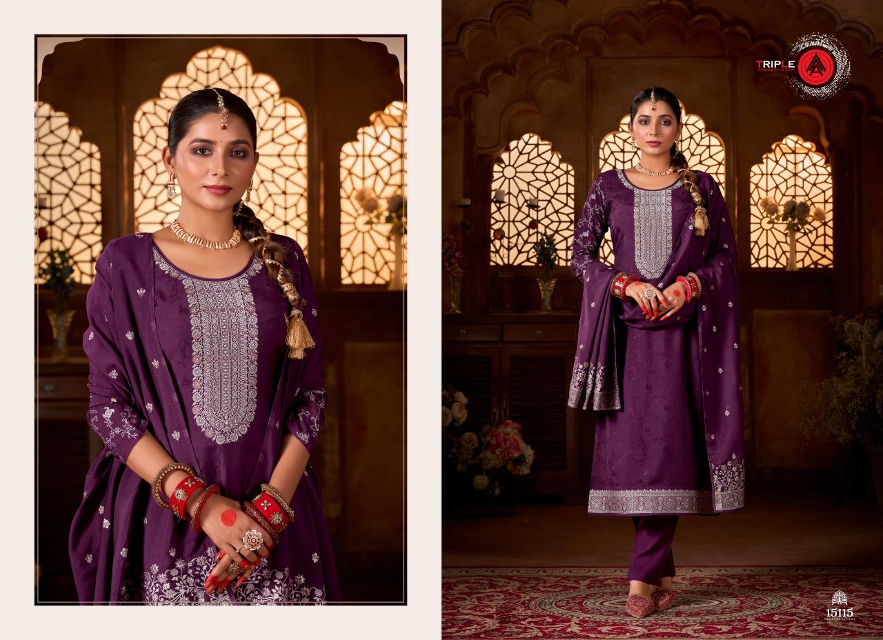 Triple Aaa Ria Vol 2 Dress Material Wholesale Catalog