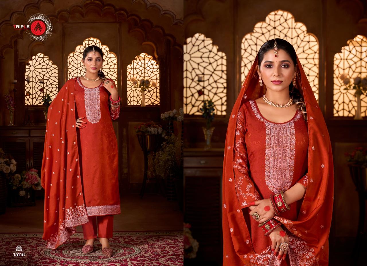 Triple Aaa Ria Vol 2 Dress Material Wholesale Catalog