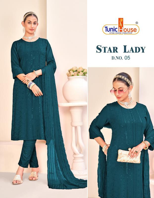 Tunic House Star-Lady chikankari kurtis buy online india Wholesale Catalog
