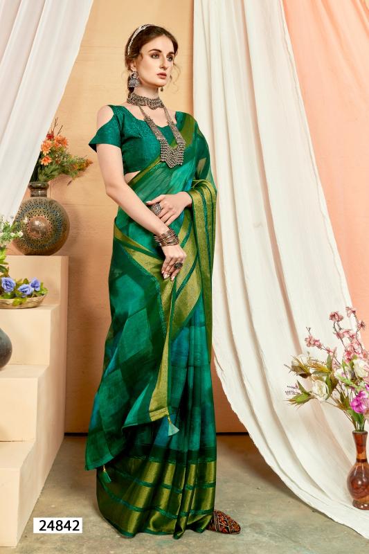 Vallabhi Waterfall Vol 12 Chiffon Fancy Saree Wholesale Catalog