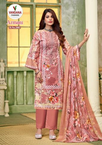 VANDANA ARMANI VOL 2 Pakistani Suits Wholesale Catalog