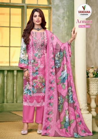 VANDANA ARMANI VOL 2 Pakistani Suits Wholesale Catalog