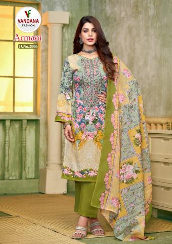 VANDANA ARMANI VOL 2 Pakistani Suits Wholesale Catalog