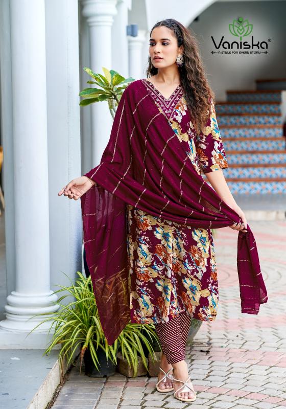 Vaniska Sitara Vol 1 stylish kurti online shopping india Wholesale Catalog