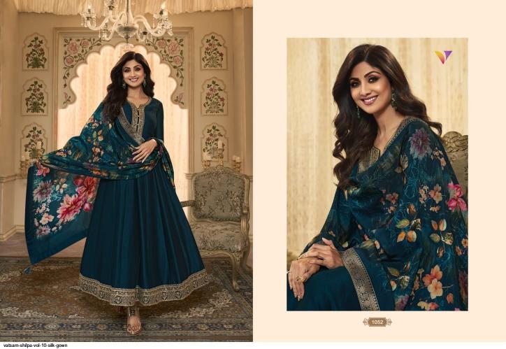 Vatsam Shilpa Vol 10 Embroidered Kurtis India Wholesale Catalog