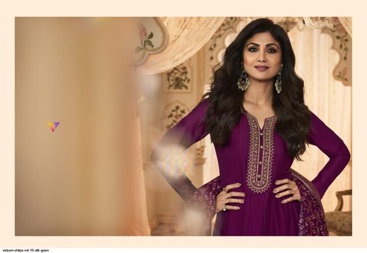 Vatsam Shilpa Vol 10 Embroidered Kurtis India Wholesale Catalog