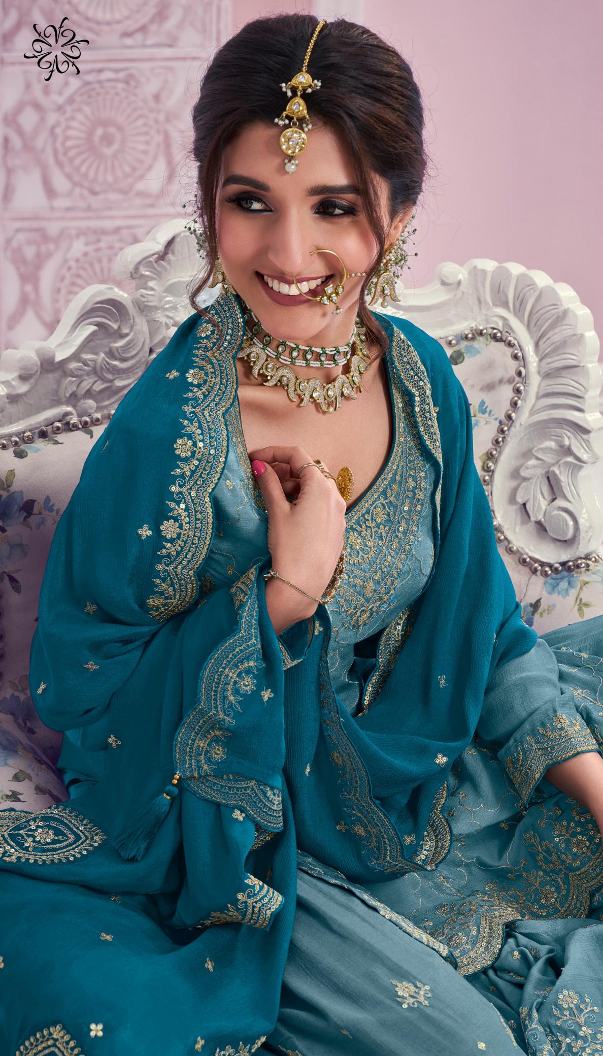 Vinay Kuleesh Rangrasiya Dress Material Wholesale Catalog