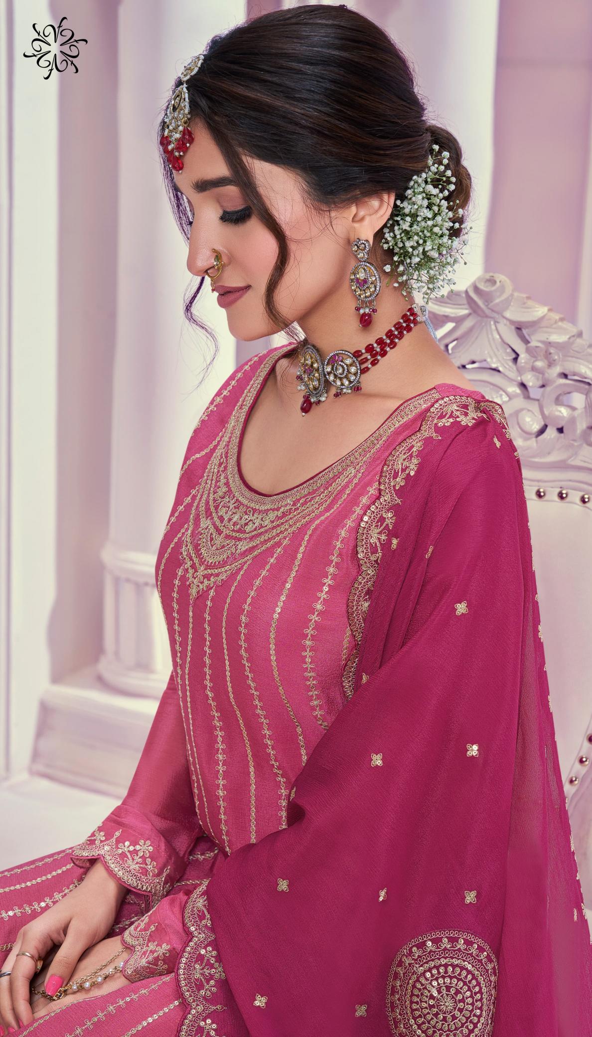 Vinay Kuleesh Rangrasiya Dress Material Wholesale Catalog