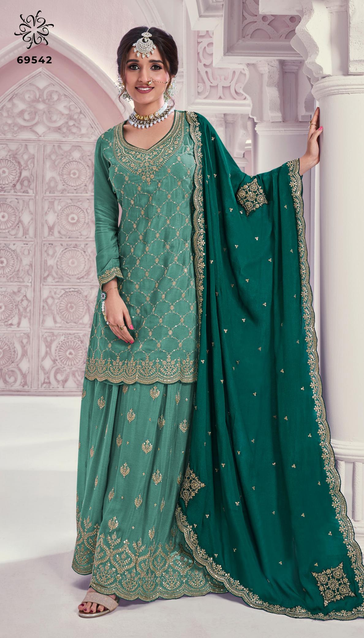Vinay Kuleesh Rangrasiya Dress Material Wholesale Catalog