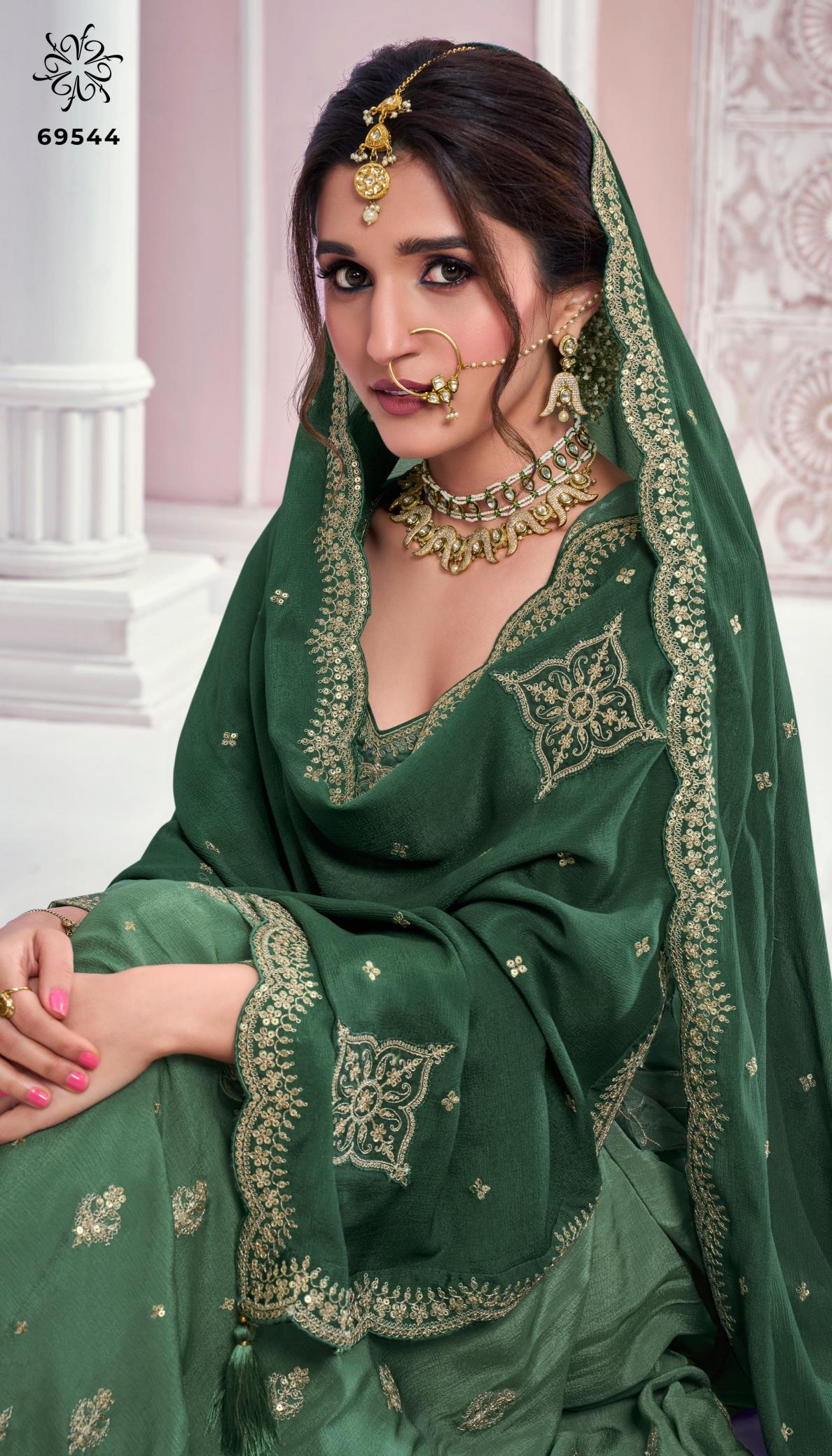 Vinay Kuleesh Rangrasiya Dress Material Wholesale Catalog