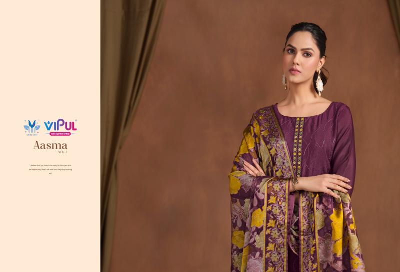 Vipul Aasma Vol 3 Salwar Kameez Wholesale Catalog
