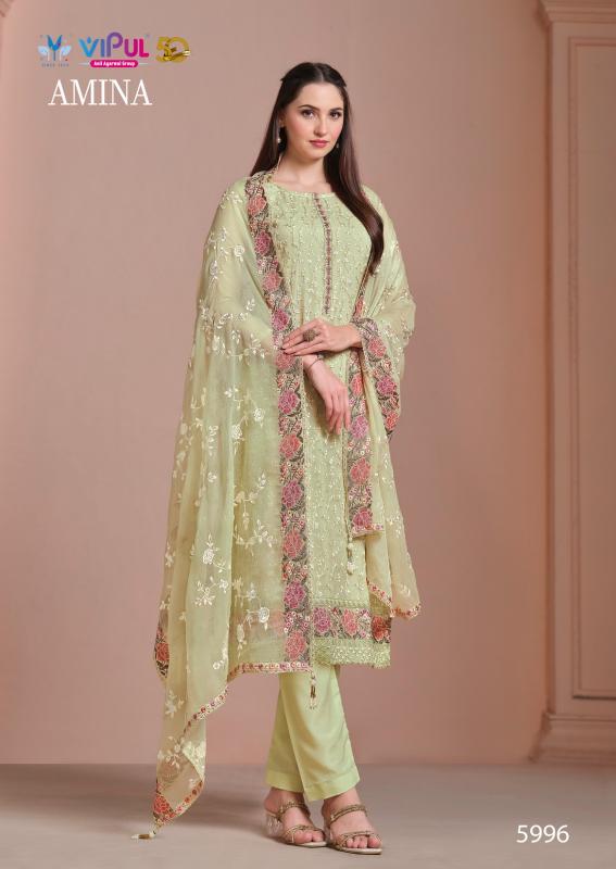 VIPUL AMINA Salwar Kameez Wholesale Catalog