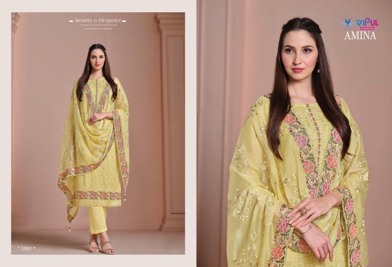 VIPUL AMINA Salwar Kameez Wholesale Catalog