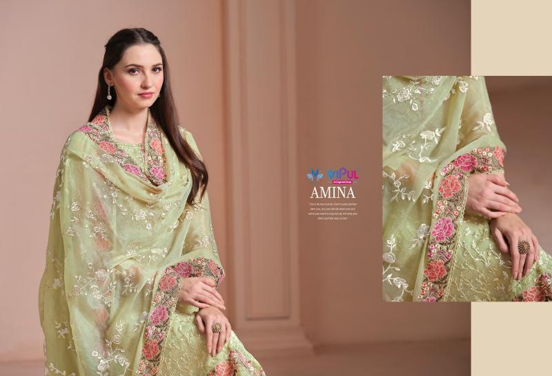 VIPUL AMINA Salwar Kameez Wholesale Catalog