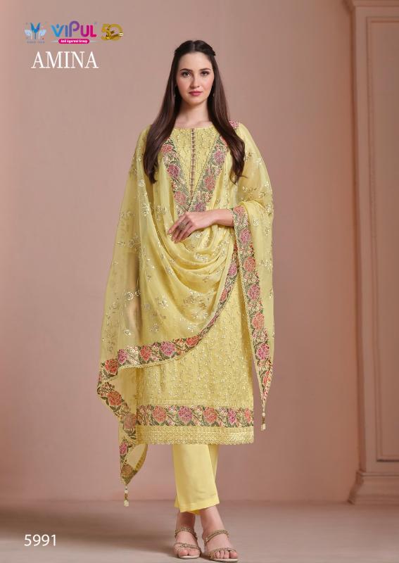 VIPUL AMINA Salwar Kameez Wholesale Catalog