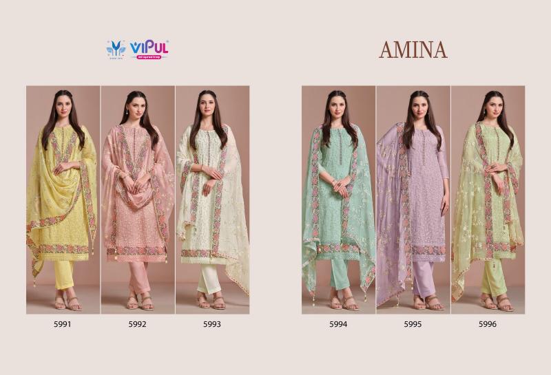 VIPUL AMINA Salwar Kameez Wholesale Catalog