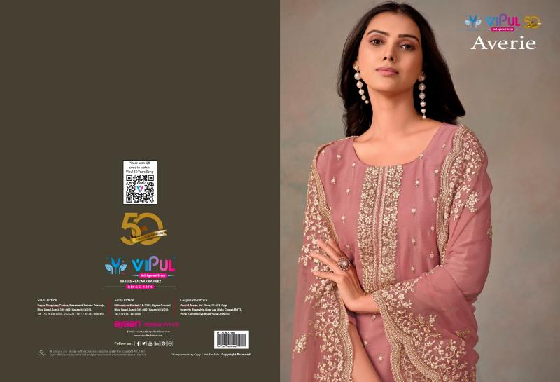 VIPUL Averie Surat Market Salwar Kameez Wholesale Catalog