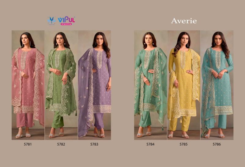 VIPUL Averie Surat Market Salwar Kameez Wholesale Catalog