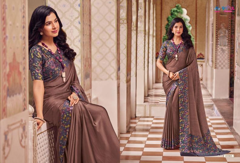 Vipul Juliet chiffon vol 19 Surat Saree Wholesale Catalog