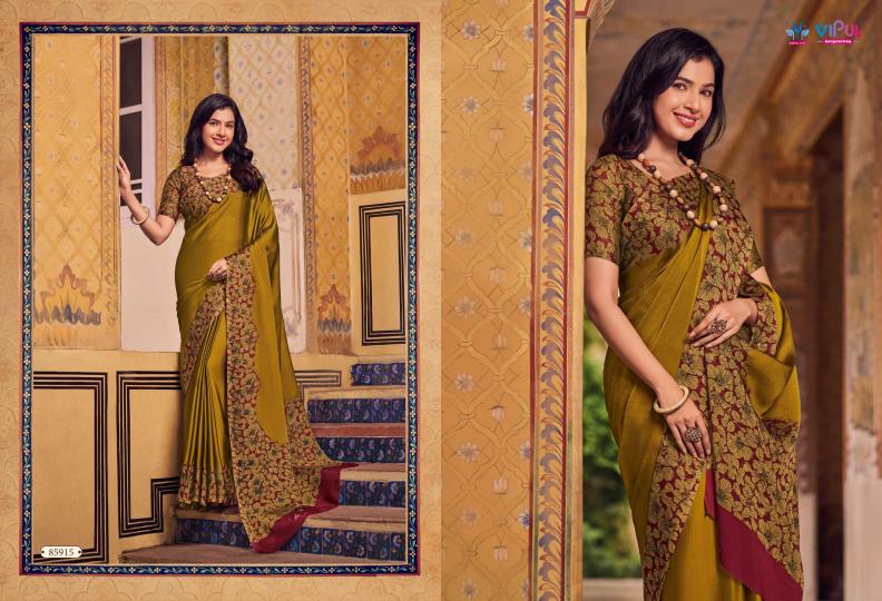 Vipul Juliet chiffon vol 19 Surat Saree Wholesale Catalog