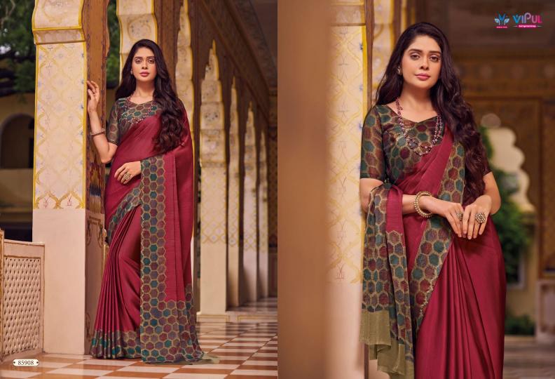 Vipul Juliet chiffon vol 19 Surat Saree Wholesale Catalog