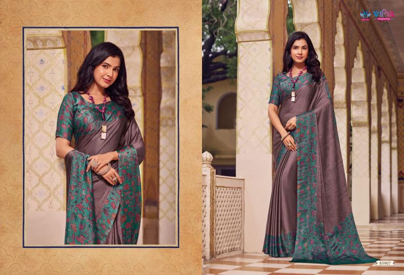 Vipul Juliet chiffon vol 19 Surat Saree Wholesale Catalog