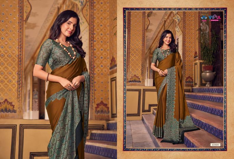 Vipul Juliet chiffon vol 19 Surat Saree Wholesale Catalog