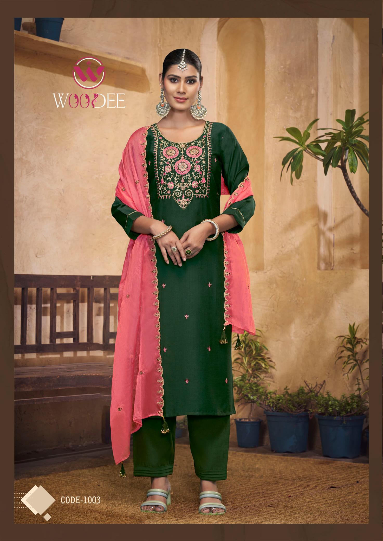 Woodee Albeli Buy Wedding Kurti online india Wholesale Catalog