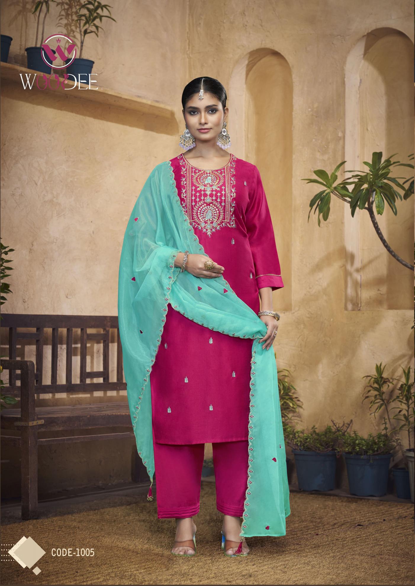 Woodee Albeli Buy Wedding Kurti online india Wholesale Catalog