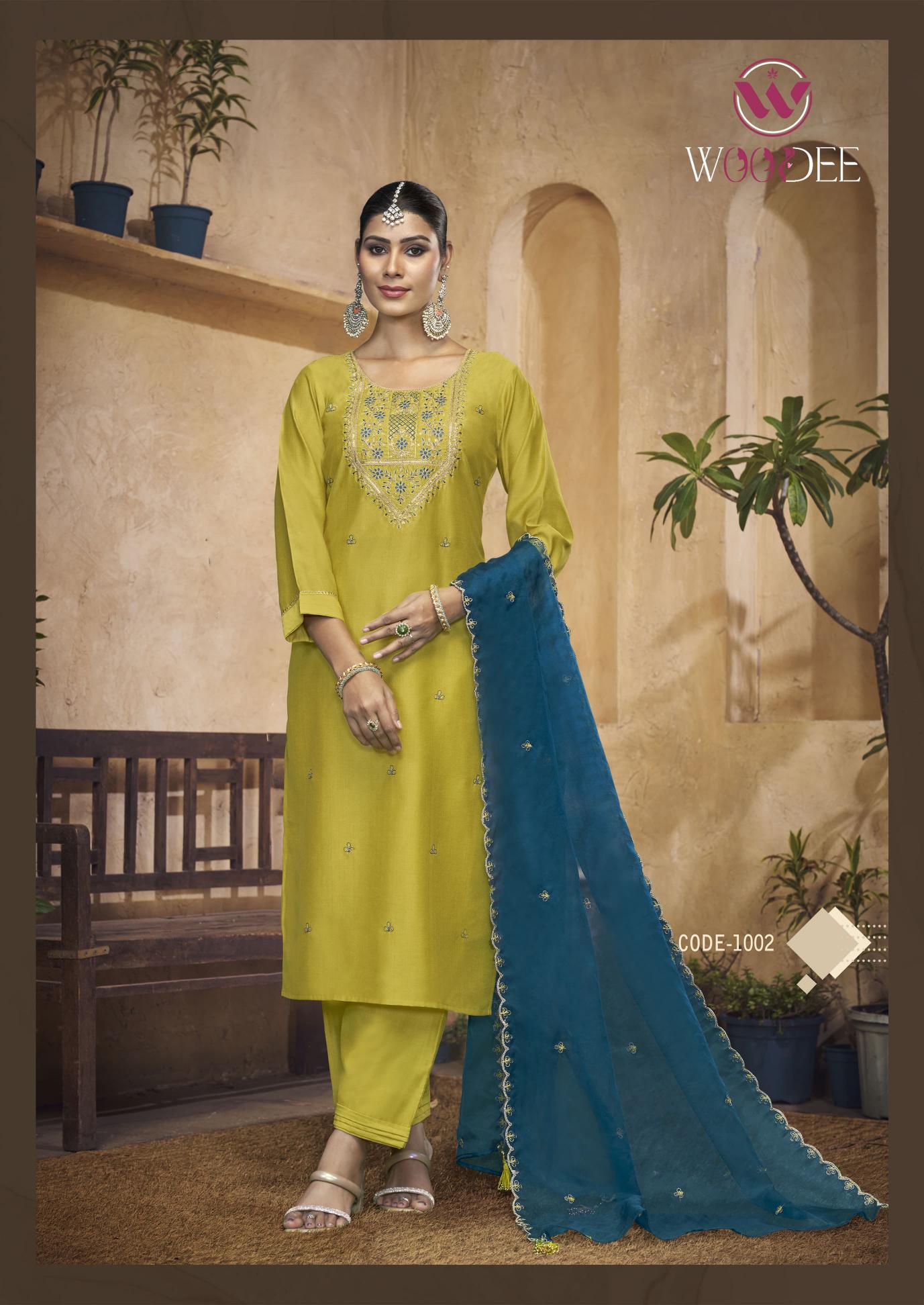 Woodee Albeli Buy Wedding Kurti online india Wholesale Catalog