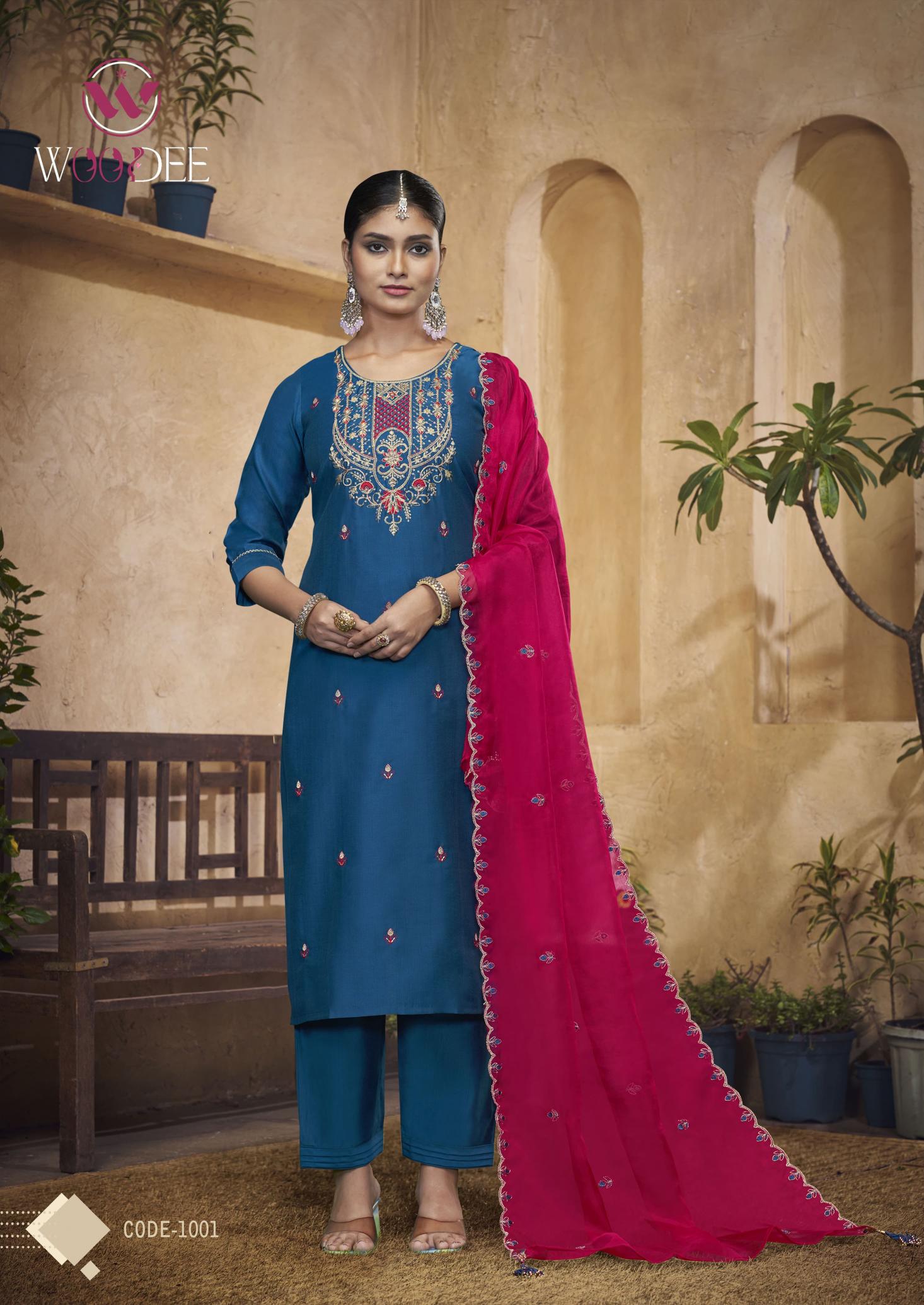 Woodee Albeli Buy Wedding Kurti online india Wholesale Catalog