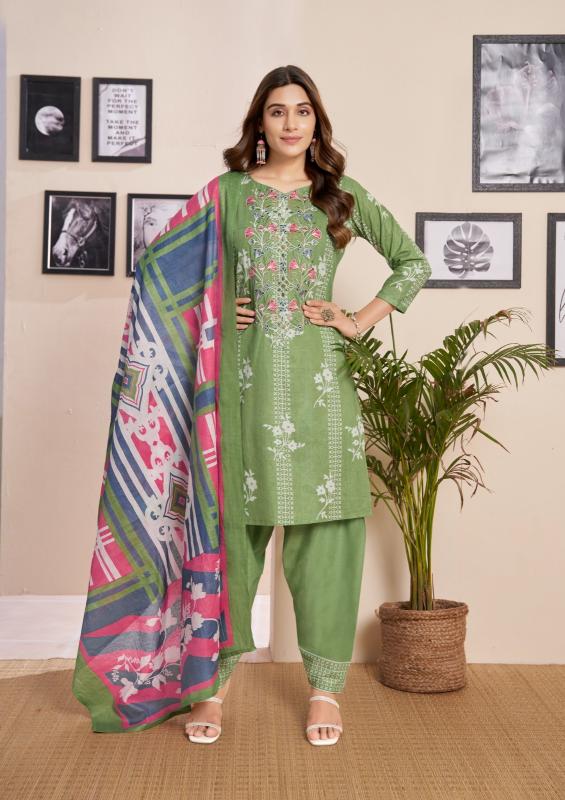 Yashika Simayaa Cotton Printed Dress Material Wholesale Catalog