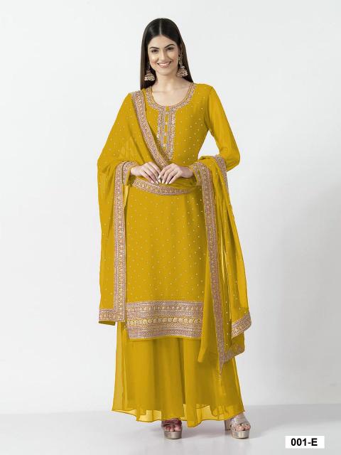 YD 001 Heavy Georgett Salwar Kameez Wholesale Catalog