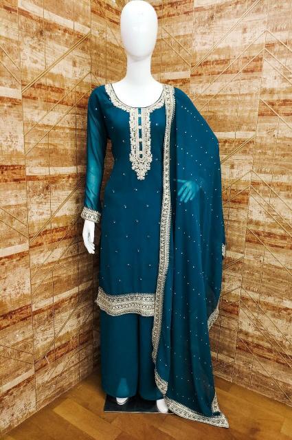 YD 001 Heavy Georgett Salwar Kameez Wholesale Catalog