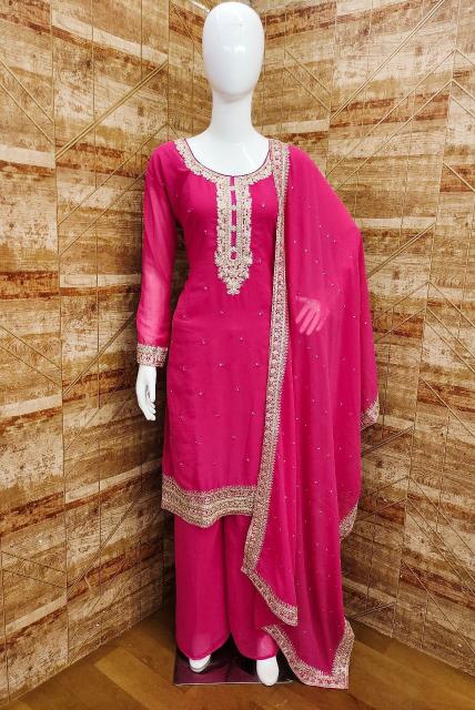 YD 001 Heavy Georgett Salwar Kameez Wholesale Catalog