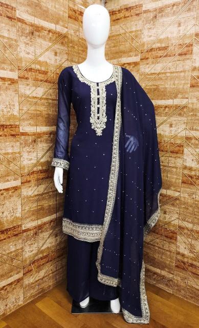 YD 001 Heavy Georgett Salwar Kameez Wholesale Catalog