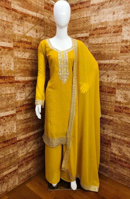 YD 001 Heavy Georgett Salwar Kameez Wholesale Catalog