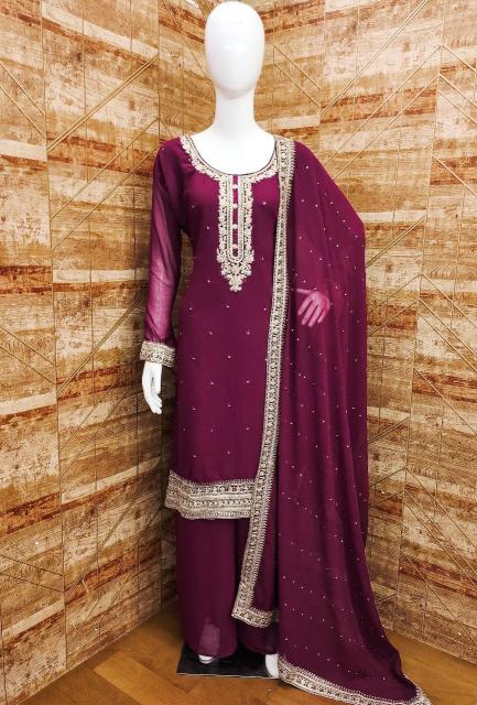 YD 001 Heavy Georgett Salwar Kameez Wholesale Catalog